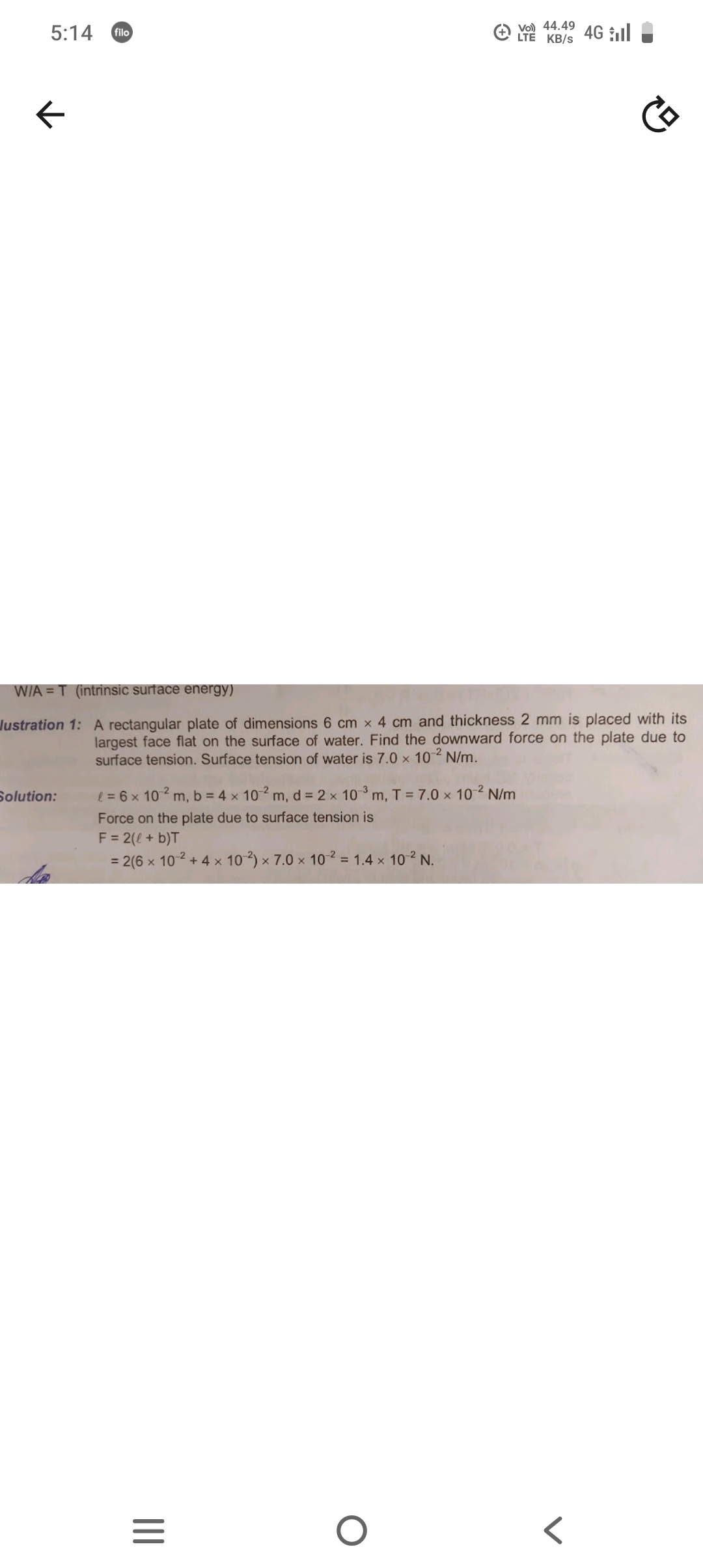 5:14
Voil) 44.49
LTE KB/s
4G 今ै।l
←

WIA =T (intrinsic surtace energy)