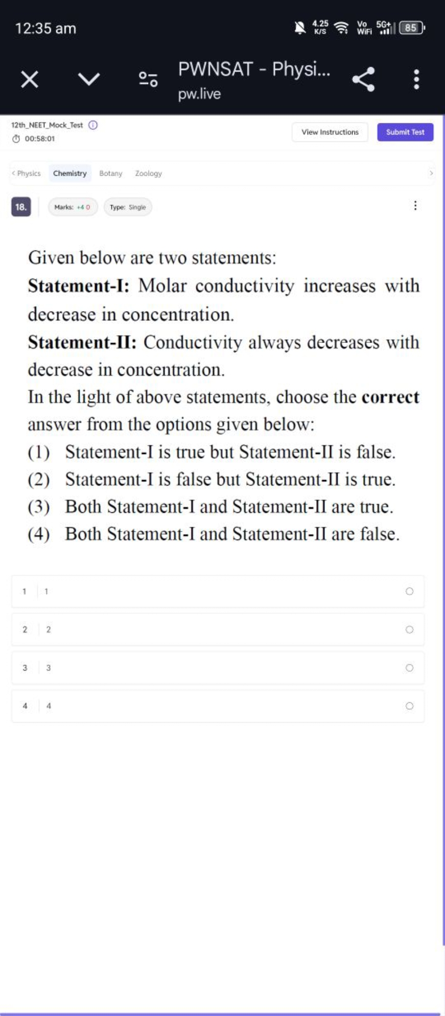 12:35 am
24.25
ㅇ
PWNSAT - Physi...
pw .live
12th_NEET_Mock_Test
(J) 00