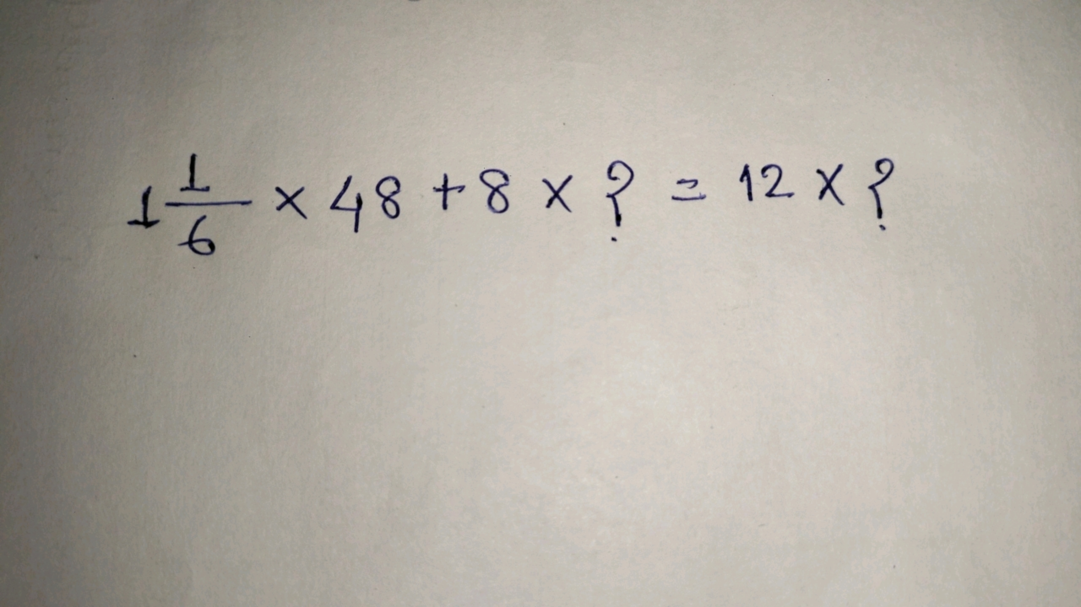 161​×48+8×?=12×?