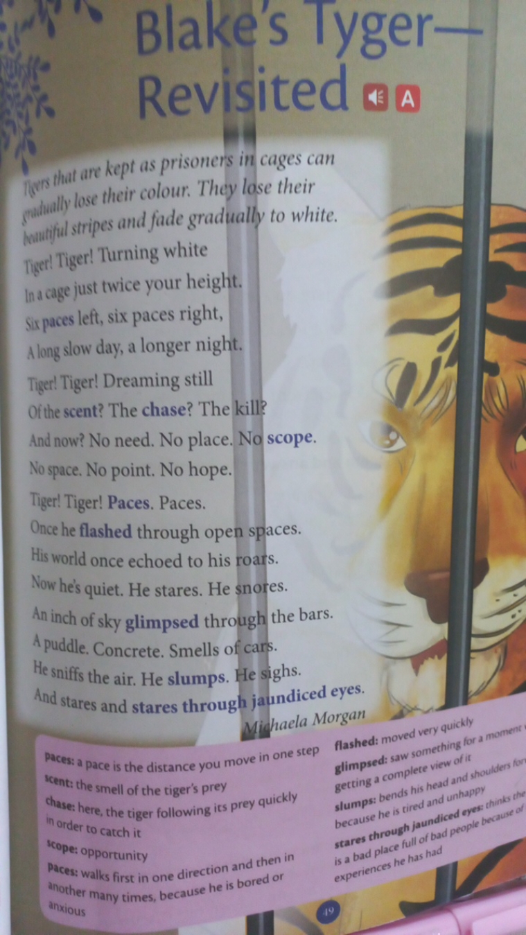 Blake's Tyger Revisited « a
lave that are kept as prisoners in cages c