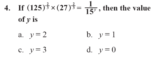 If (125)−32​×(27)−32​=15y1​, then the value of y is