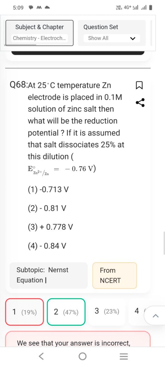 5:09
Subject & Chapter
Question Set
Chemistry Electroch...
Show All
Q6