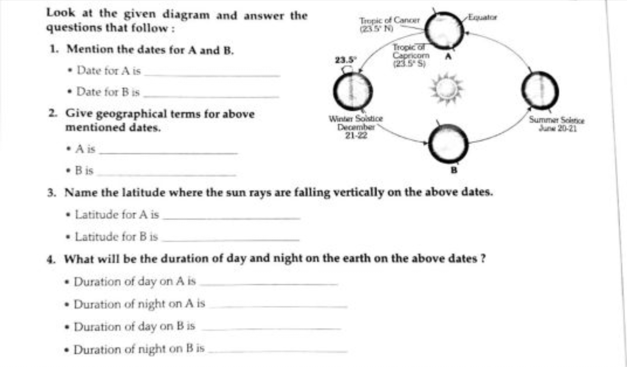 Look at the given diagram and answer the questions that follow :
1. Me