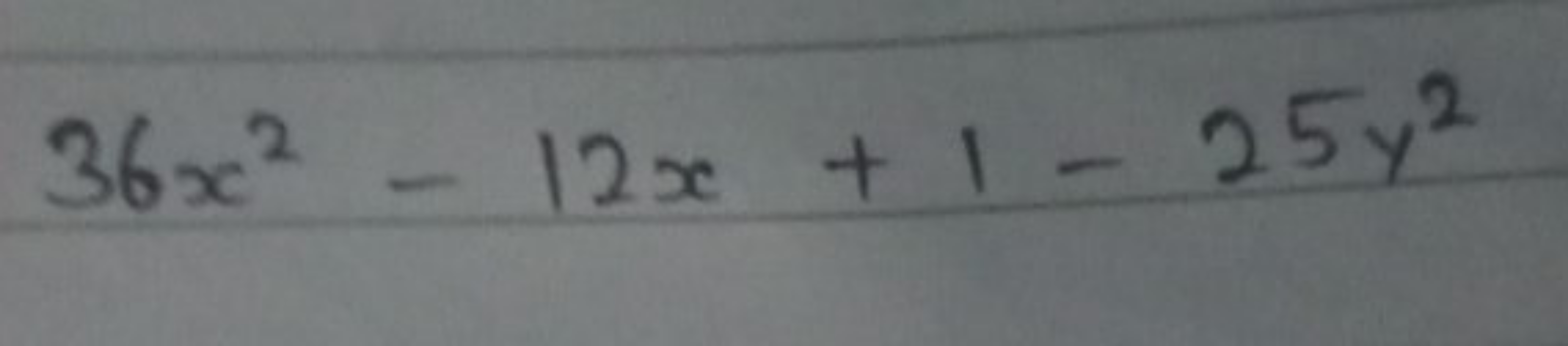 36x2−12x+1−25y2