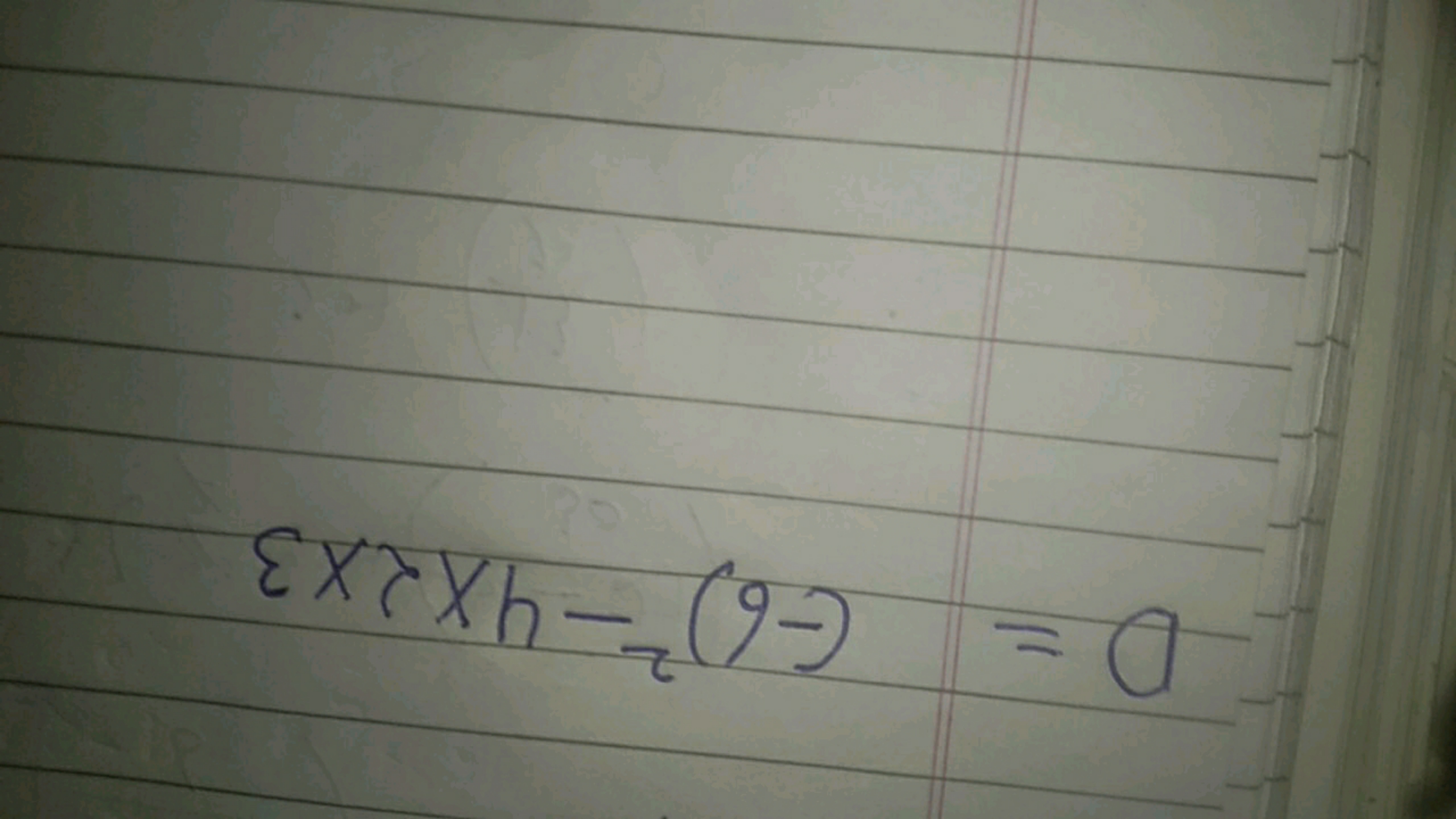 D=(−6)2−4×2×3