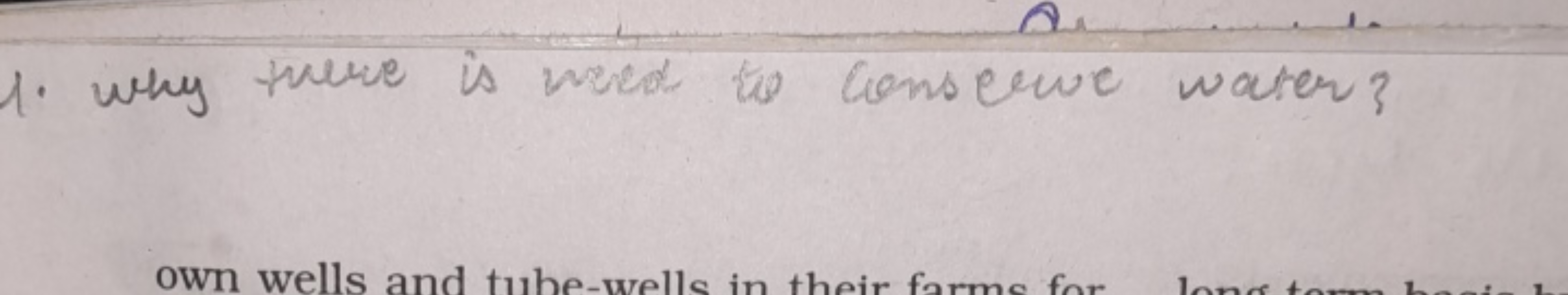 1. why there is weed to conserve water?