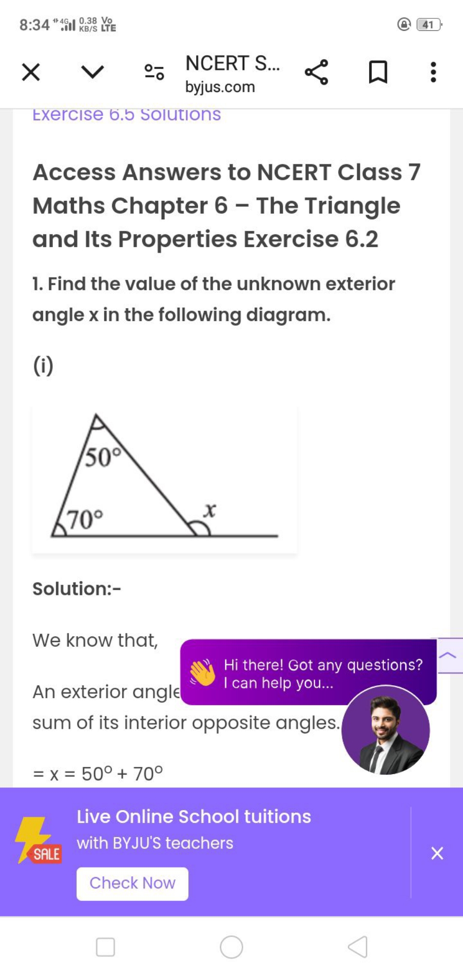 
(1)
41
-○
NCERT S...
byjus.com
Exercise 6.b Solutions

Access Answers