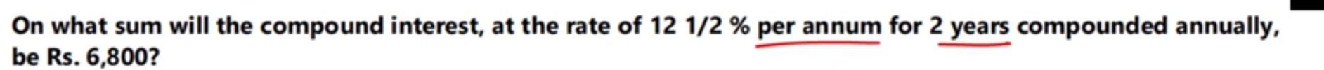 On what sum will the compound interest, at the rate of 121/2% per annu