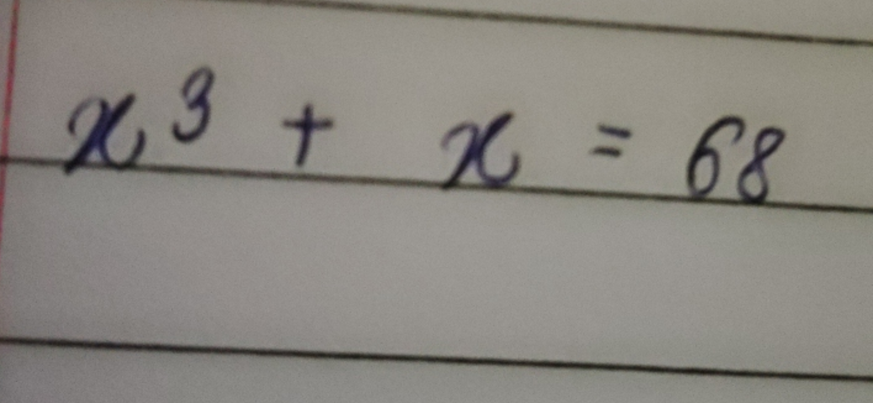 x3+x=68