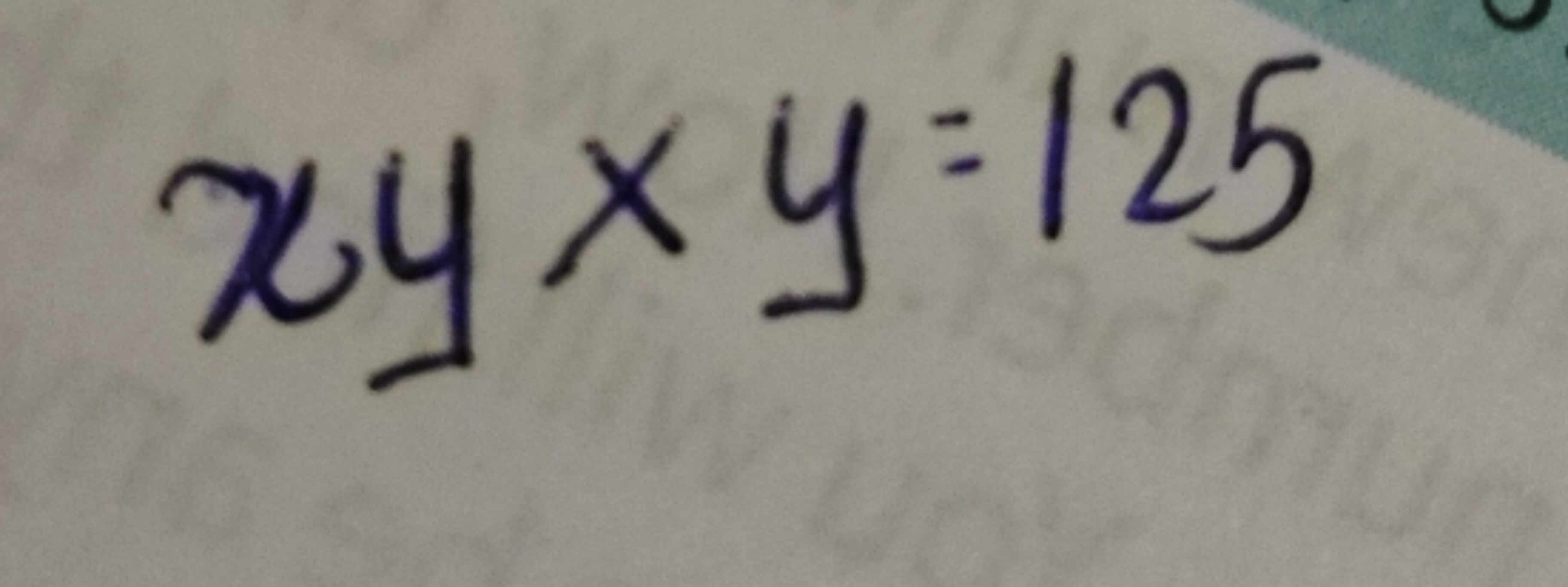 xy×y=125