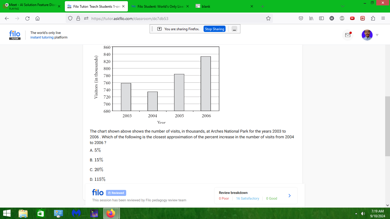 Meet - Al Solution Feature Disc
Filo Tutor: Teach Students 1-on-
Filo 