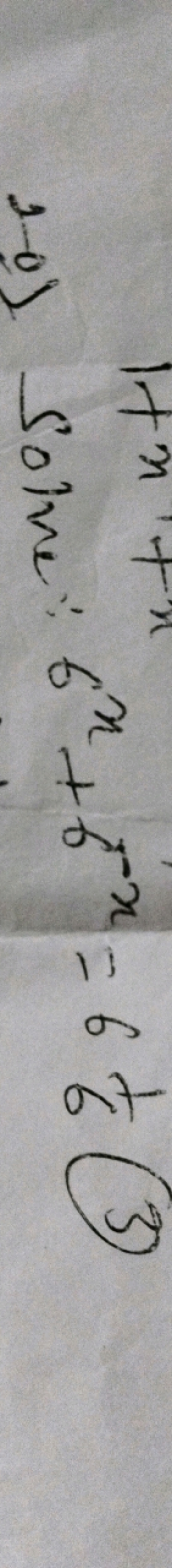 2-1 Solve: 6x+6−x=661​(3)