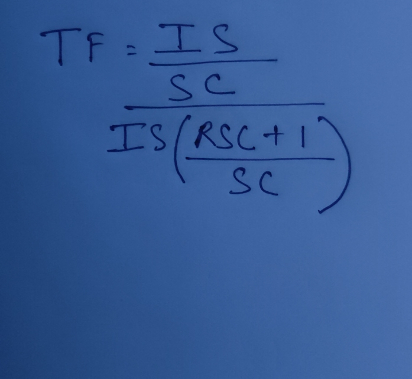 TF=ISCIS​