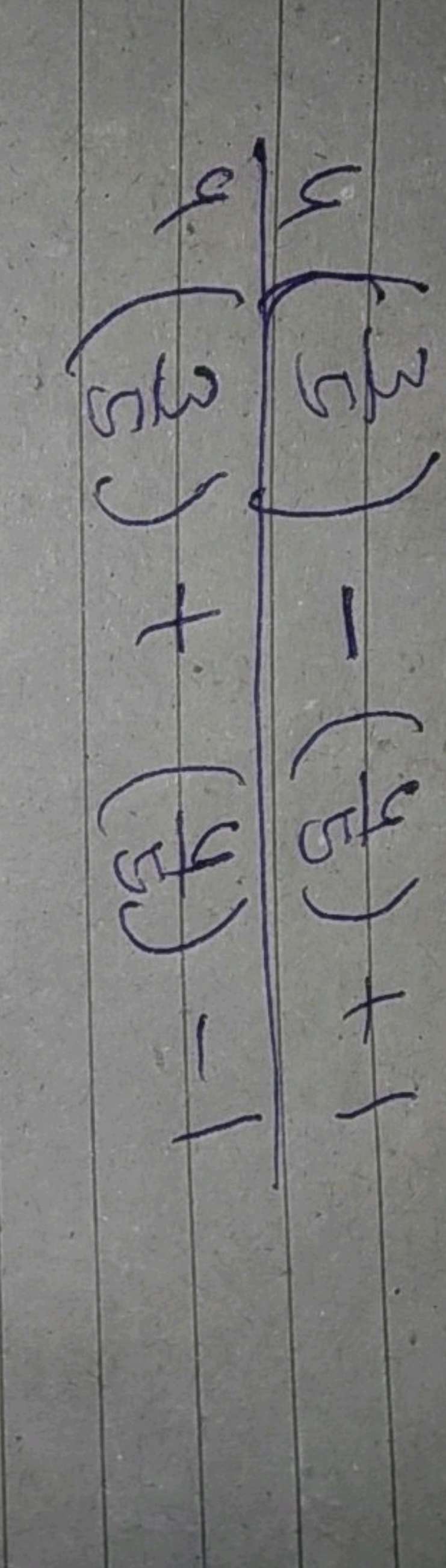 4(53​)+(54​)−14(53​)−(54​)+1​