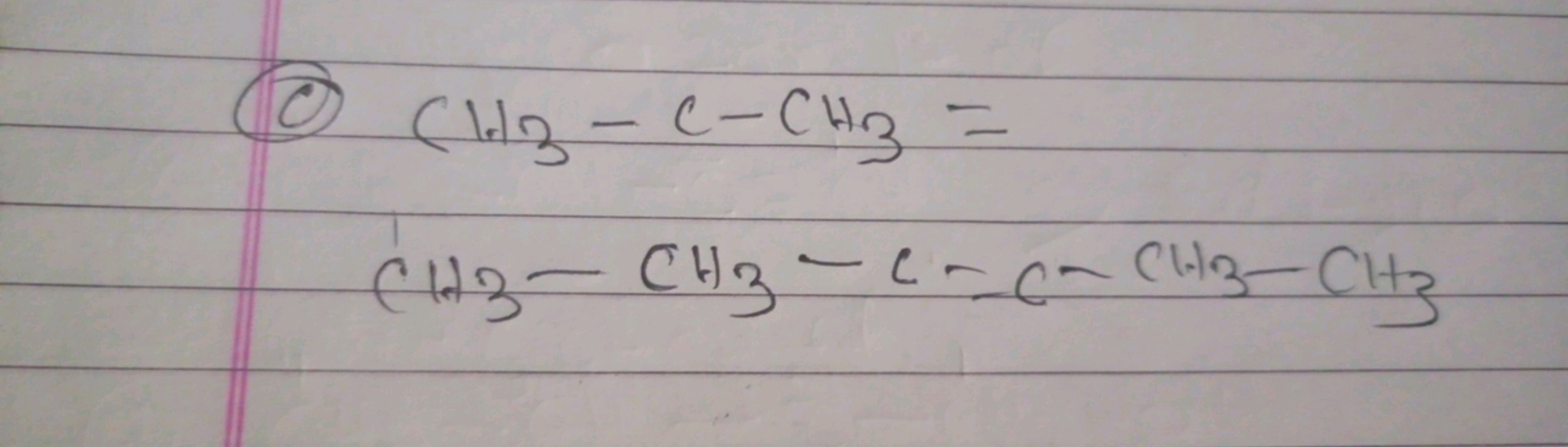 (10) CH3​−C−CH3​=CH3​−CH3​−C=C−CH3​−CH3​​