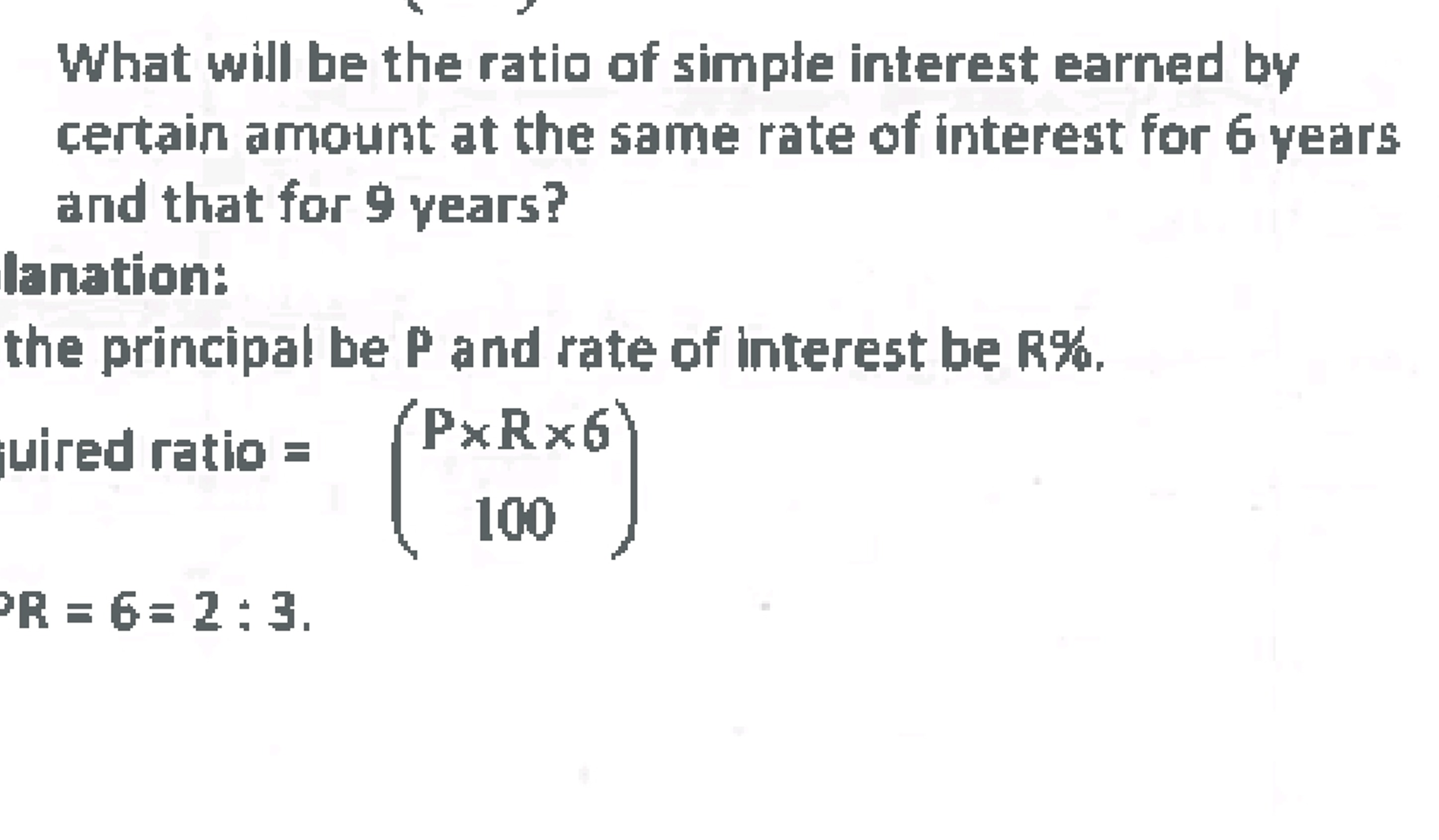 What will be the ratio of simple interest earned by certain amount at 