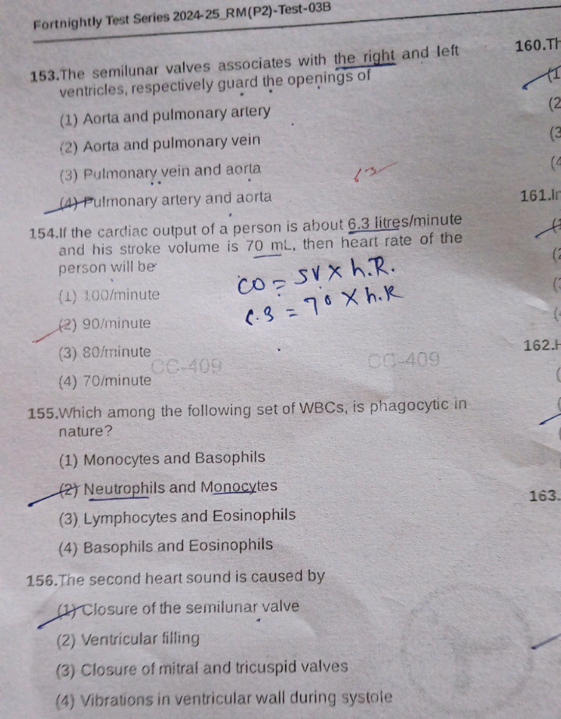 Fortnightly Test Series 2024-25_RM(P2)-Test-03B
153. The semilunar val