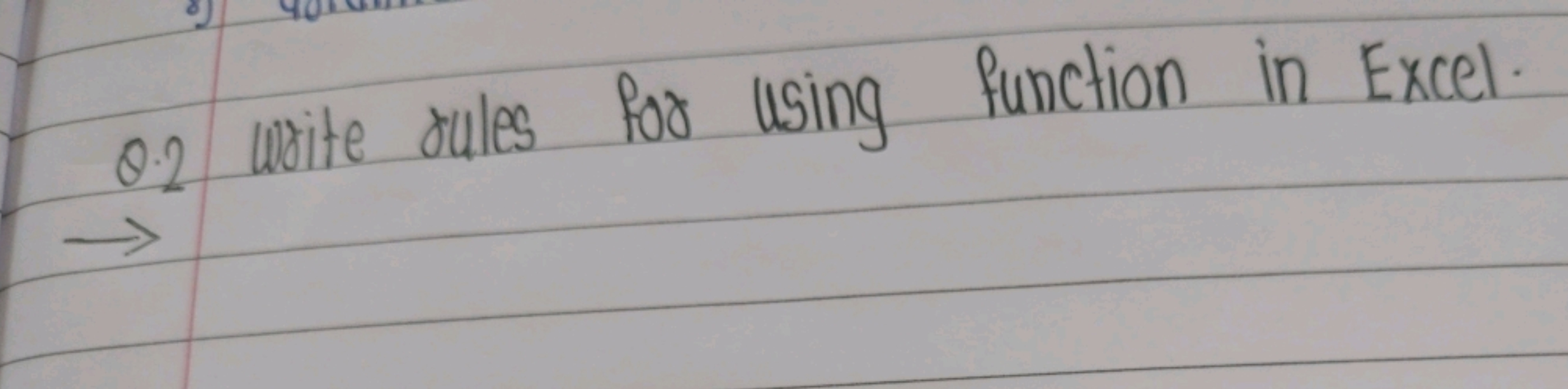 0.2 write rules for using function in Excel·
->>>