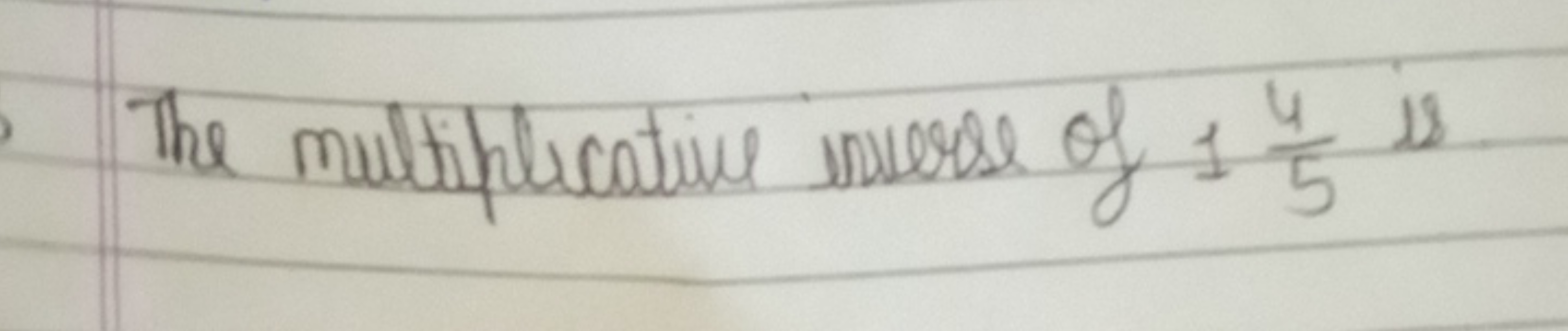 The multiplicative in inesese of 154​ is