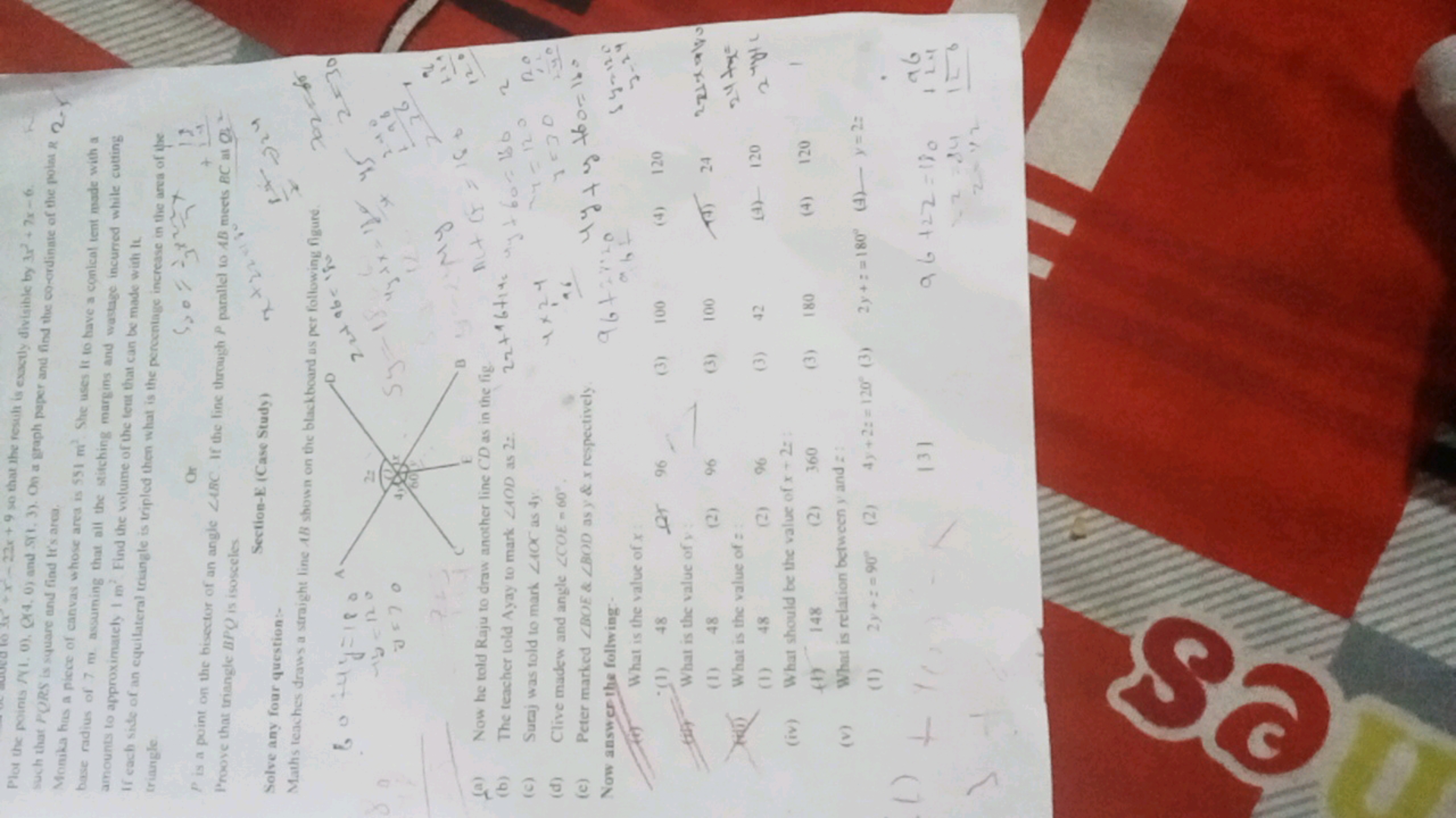 021-22x+9 so that the result is exactly divisible by 3x²+7x-6.
such th