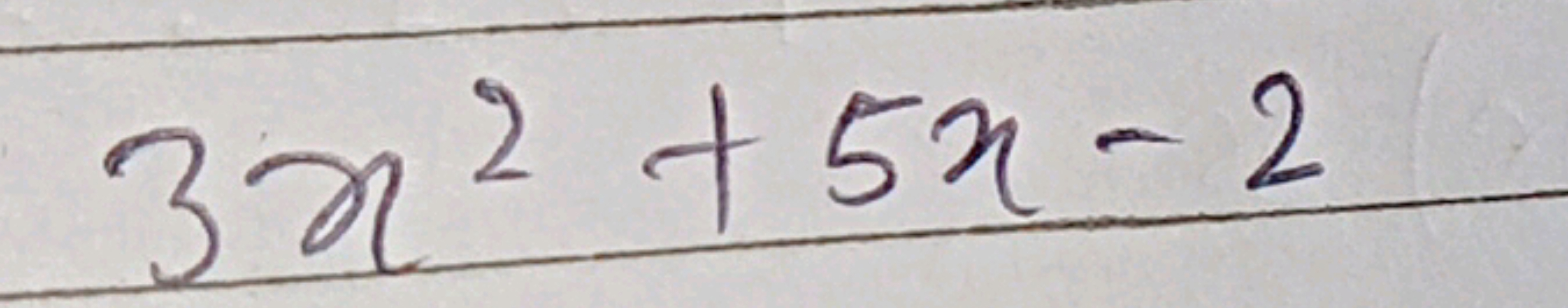 3x2+5x−2