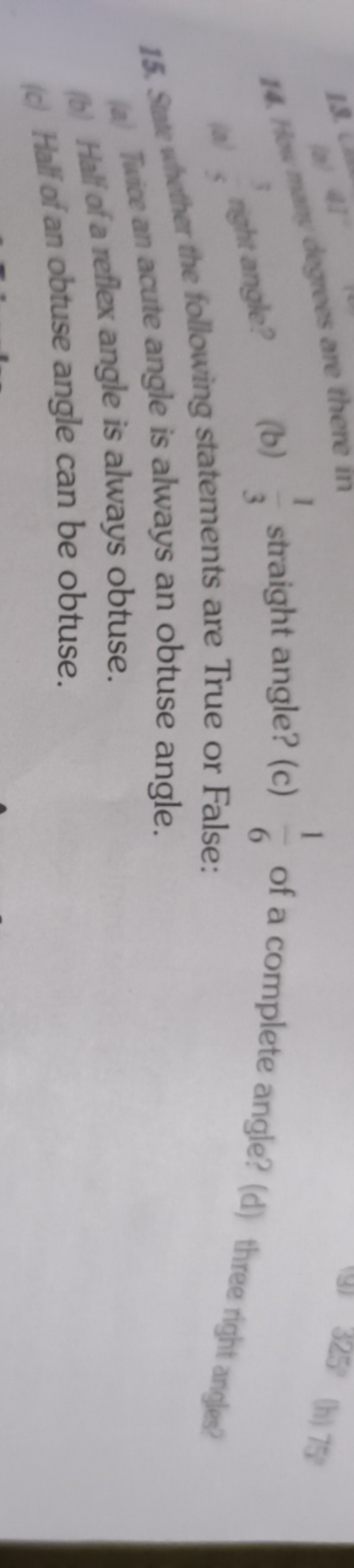 15. Sul wher the following statements are True or False: 61​ of a comp