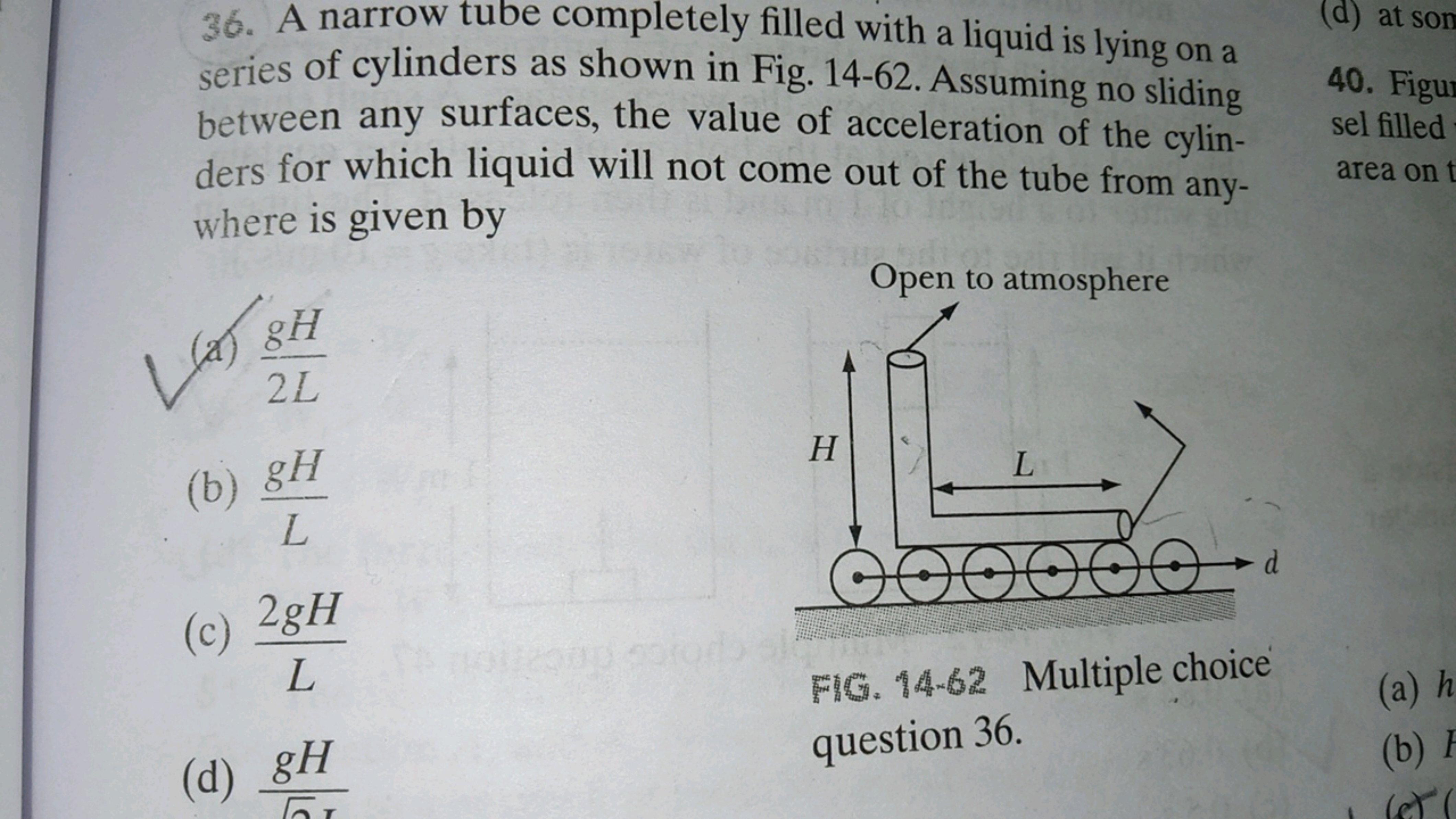 Figu □ sel filled area on t FIG. 14-62 Multiple choice