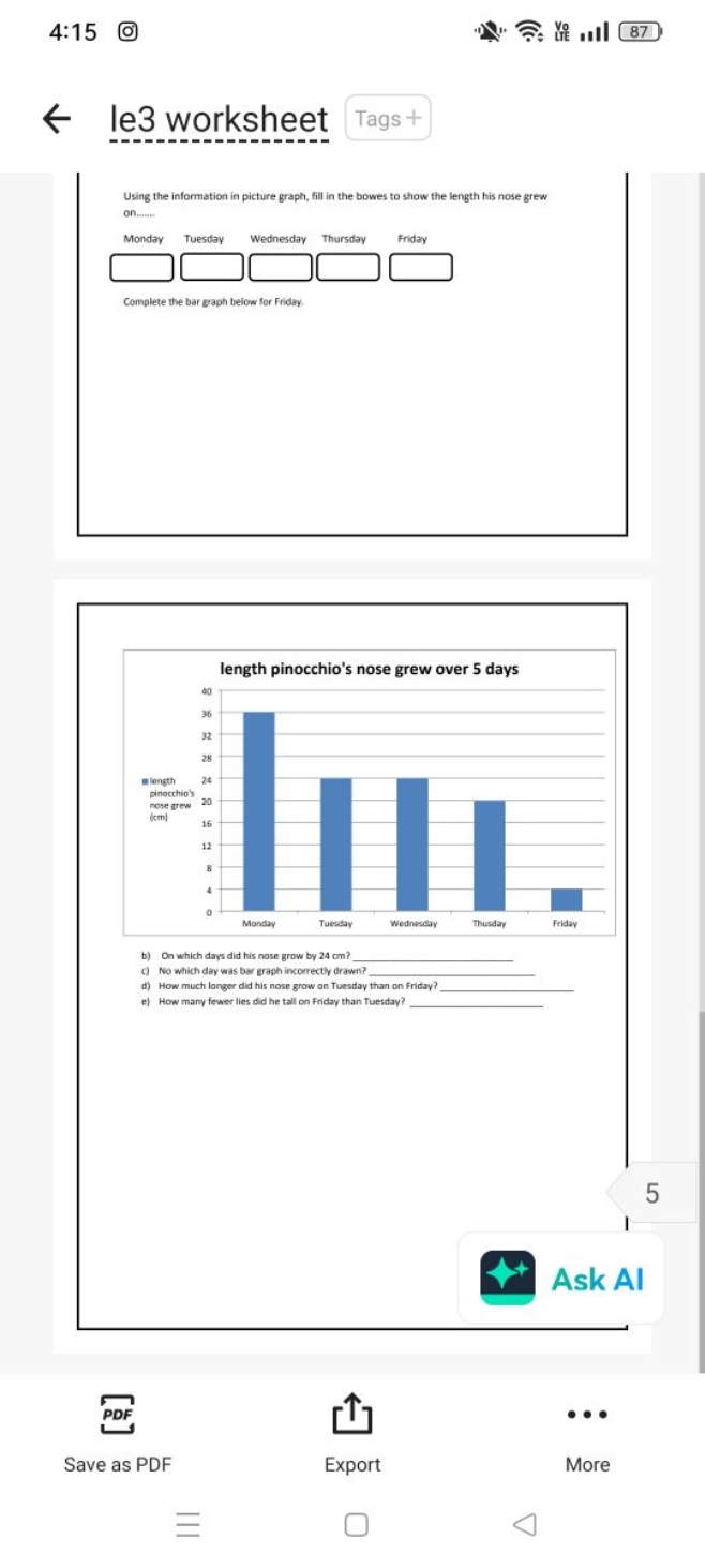 4:15
87
← le3 worksheet
Tags +

Using the information in picture graph