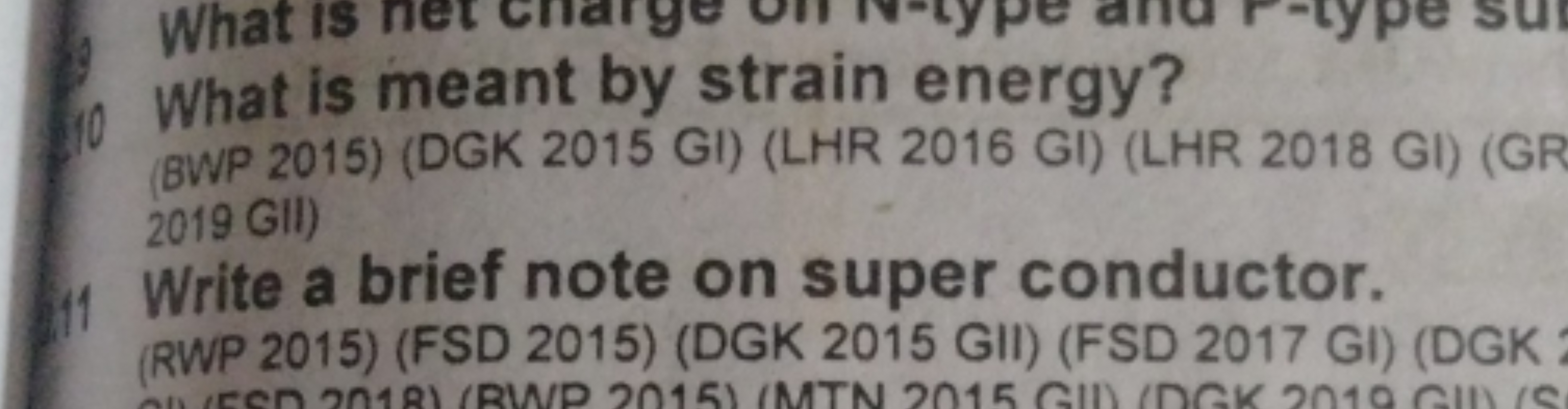 10 What is meant by strain energy?
(BWP 2015) (DGK 2015 GI) (LHR 2016 