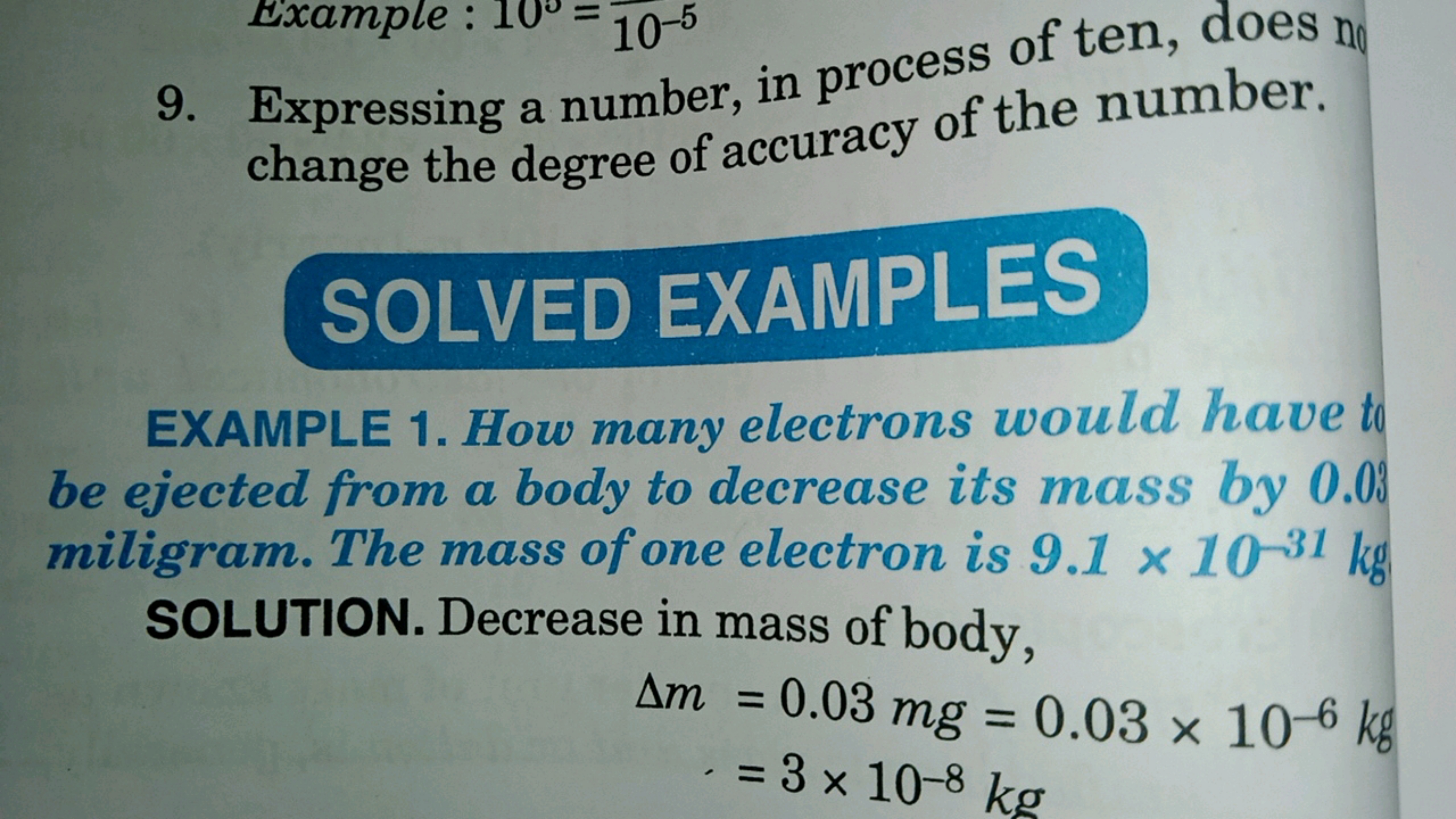 9. Expressing a number, in process of ten, does nn​ change the degree 