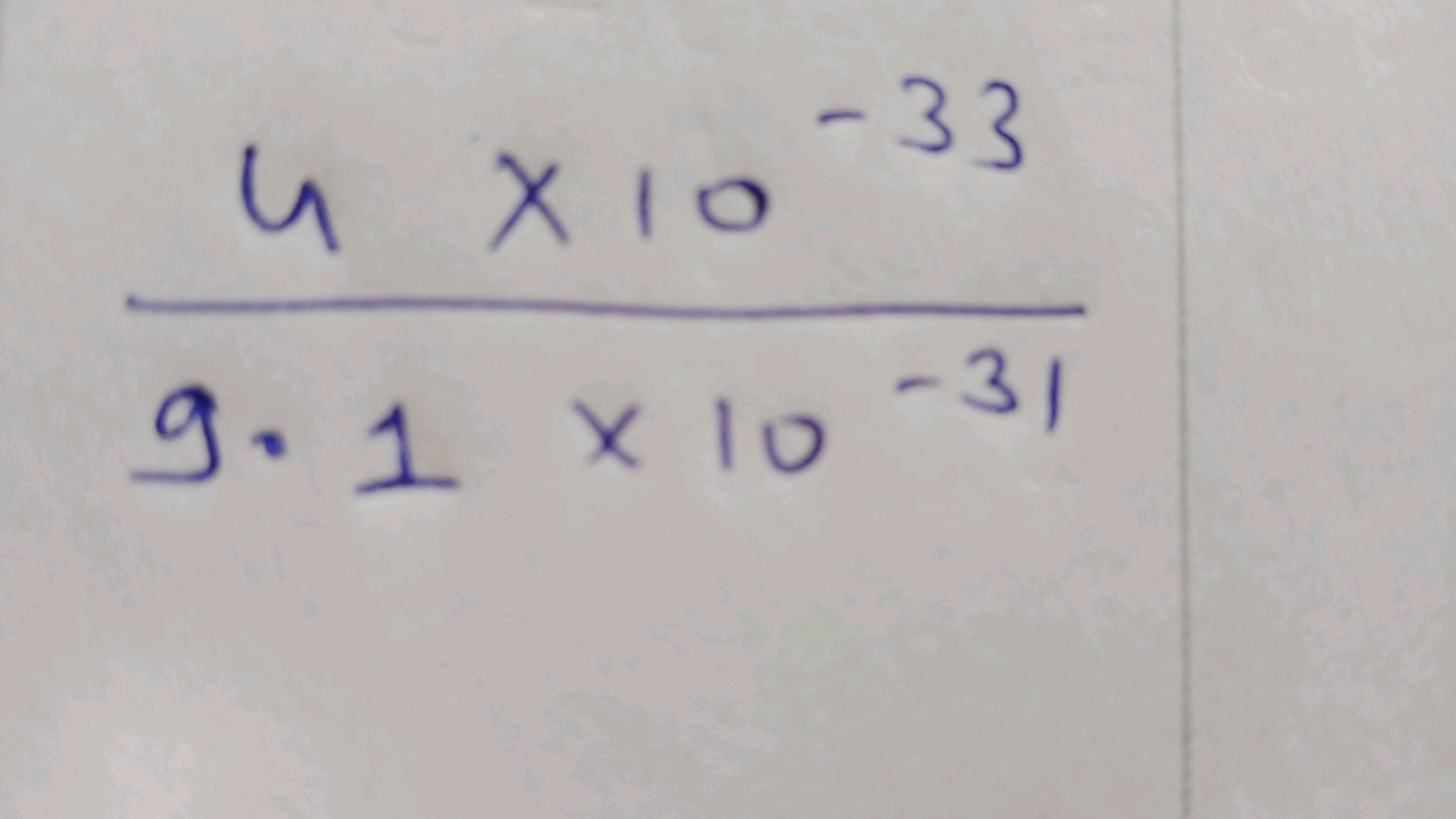 9.1×10−314×10−33​