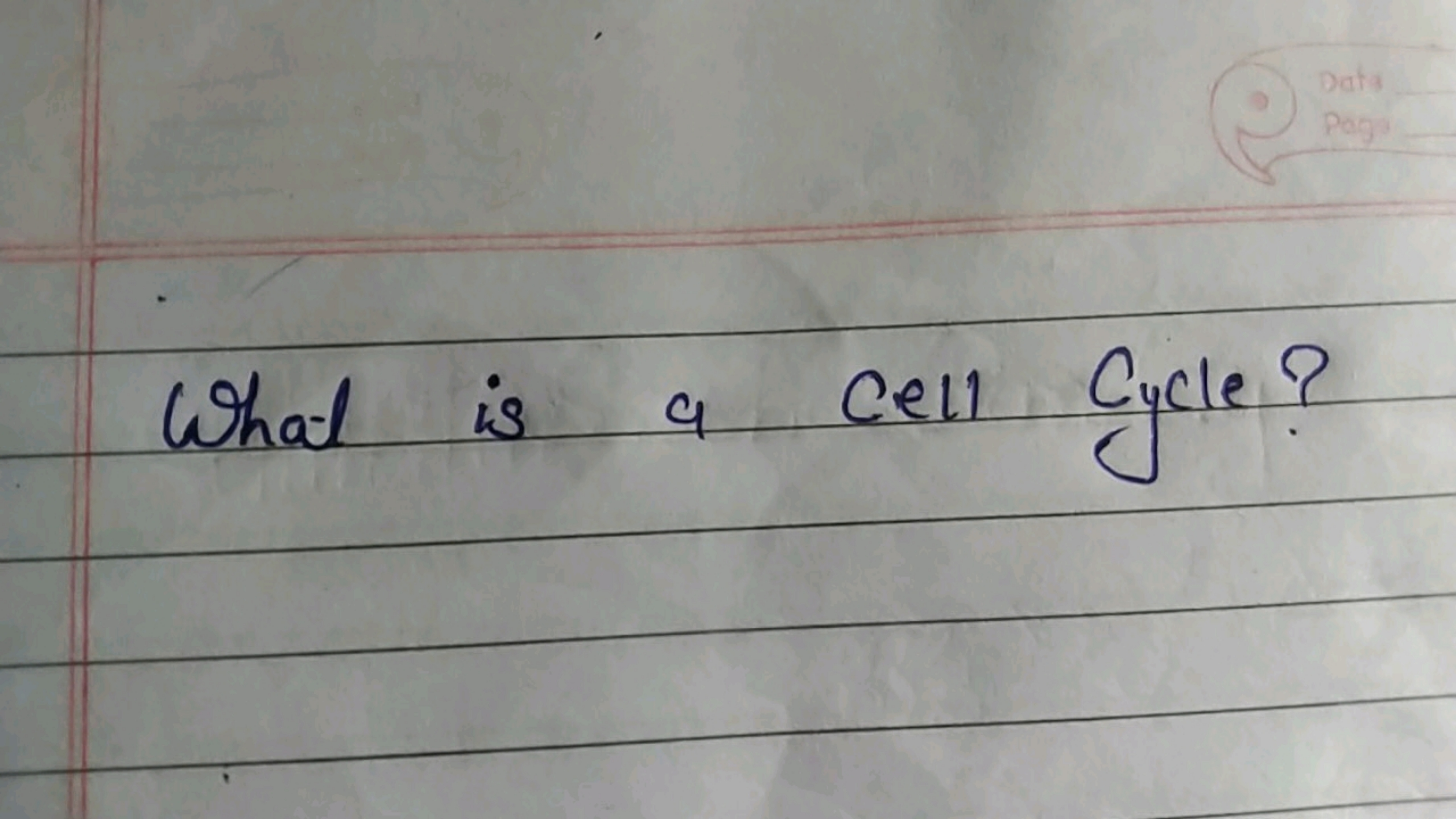 What is a cell Cycle?