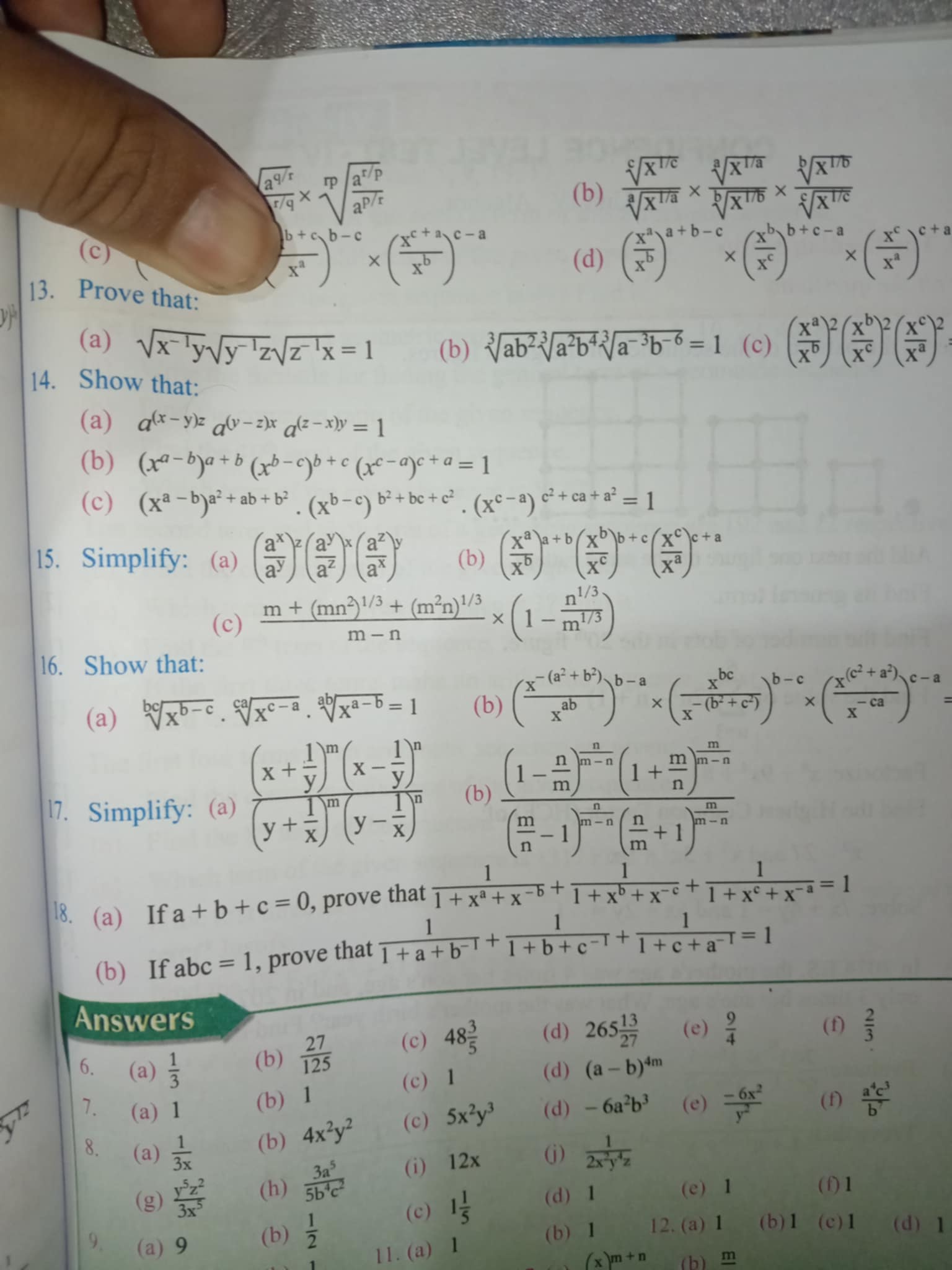 aq//r​×mpap//Tar/p​​
(b) \frac{\sqrt[c]{x^{1 / c}}}{\sqrt[3]{x^{1 / a}