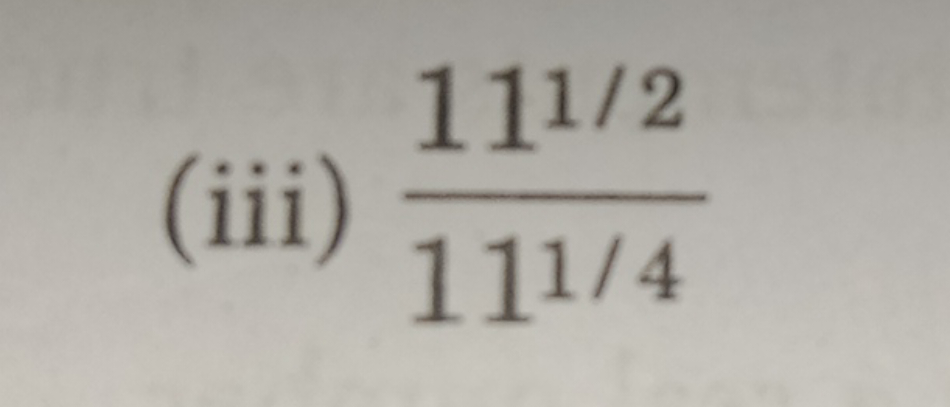 (iii) 111/4111/2​