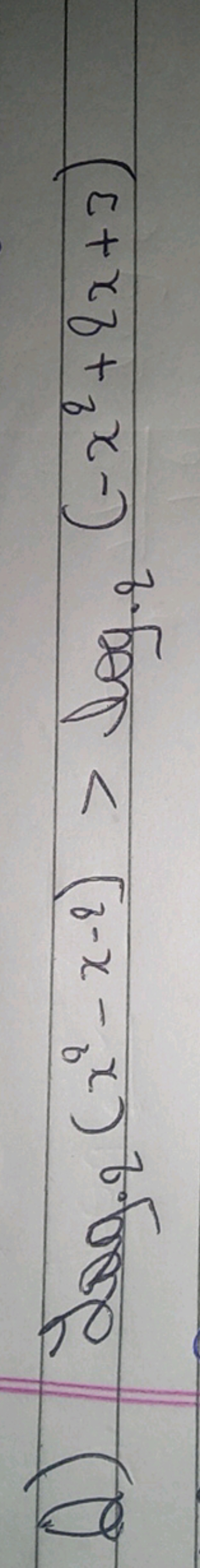 d) log−2​(x2−x−2)>log.2​(−x2+2x+3)