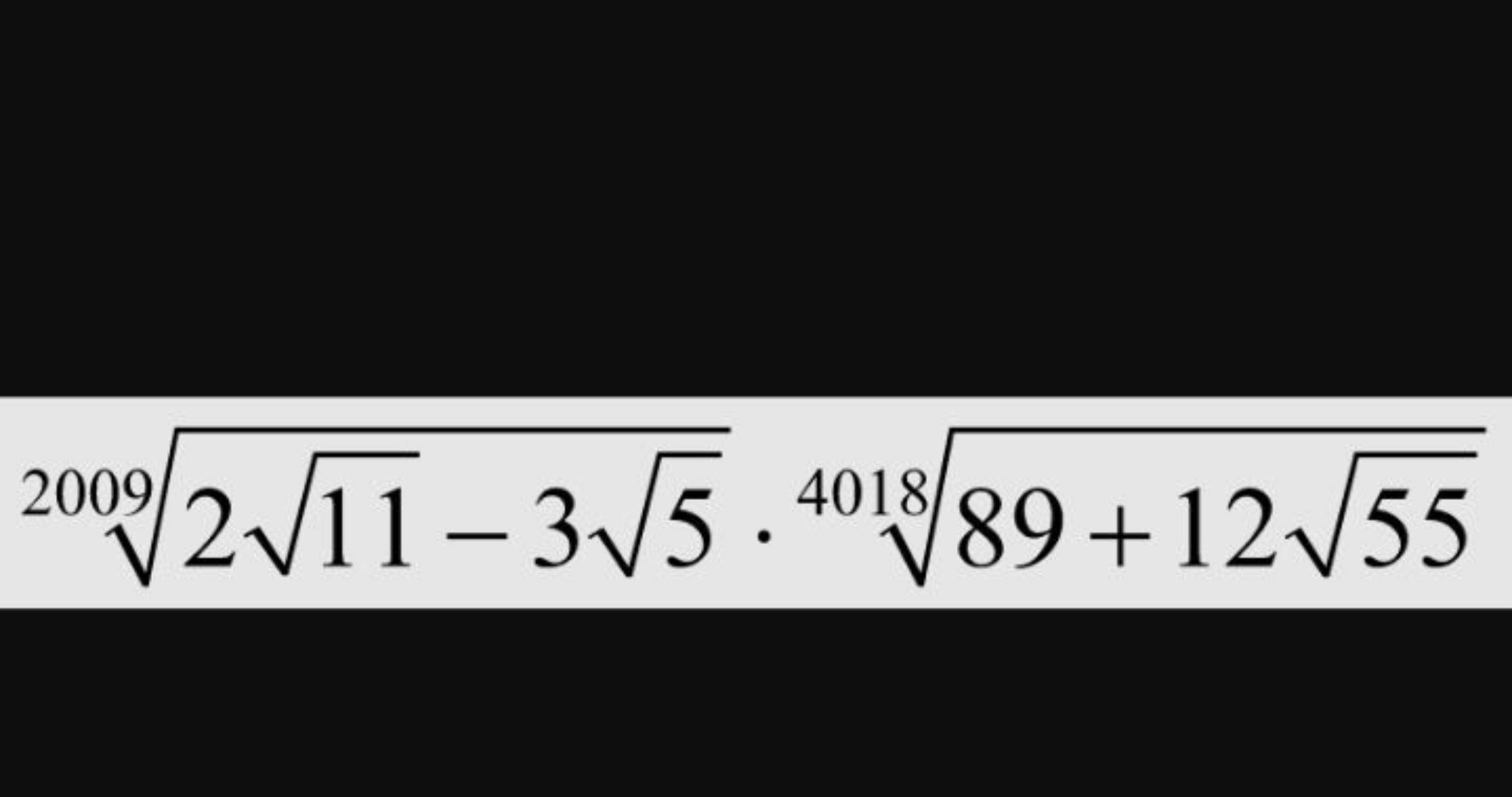 2009211​−35​​⋅401889+1255​​