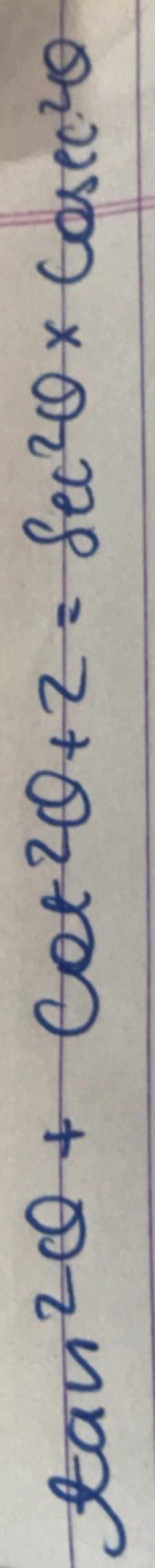 tan2θ+cot2θ+2=sec2θ×cosec2θ