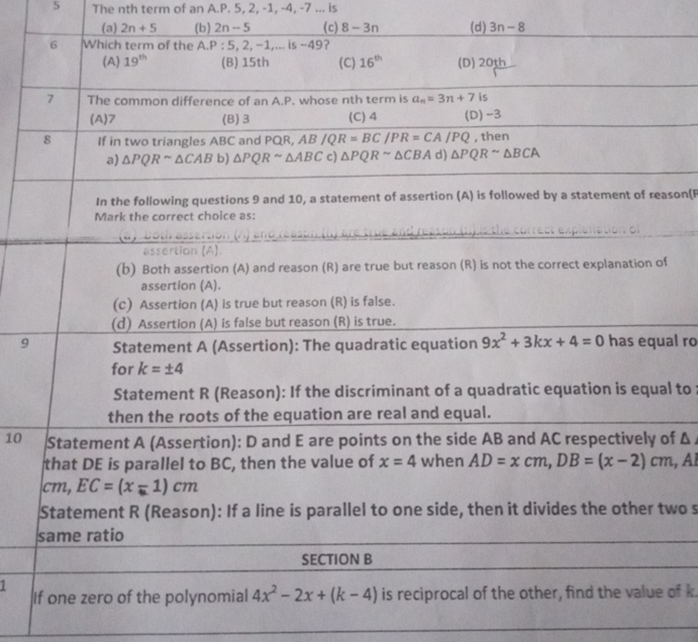 
(b) Both assertion (A) and reason (R) are true but reason (R) is not 