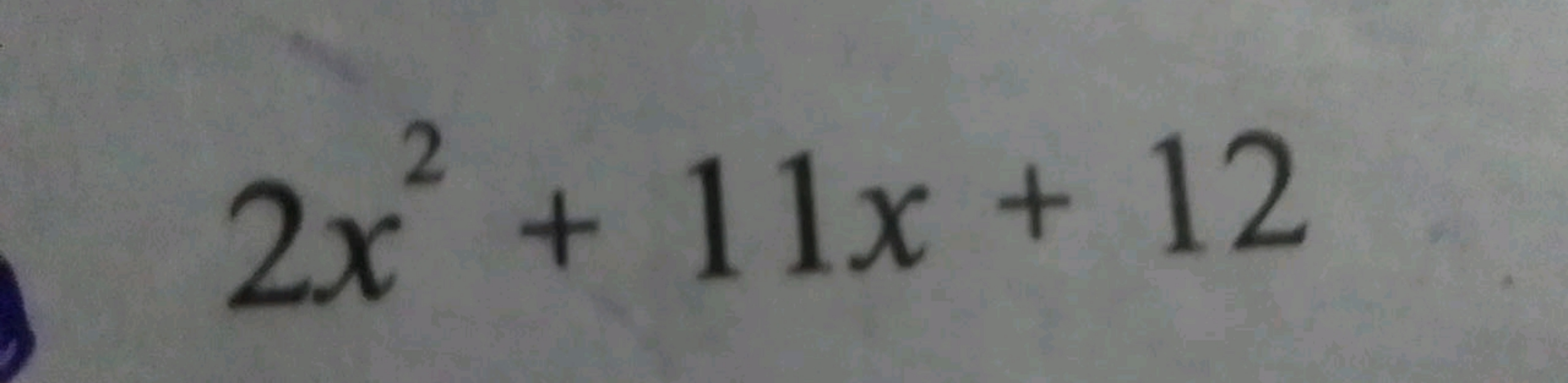 2x2+11x+12