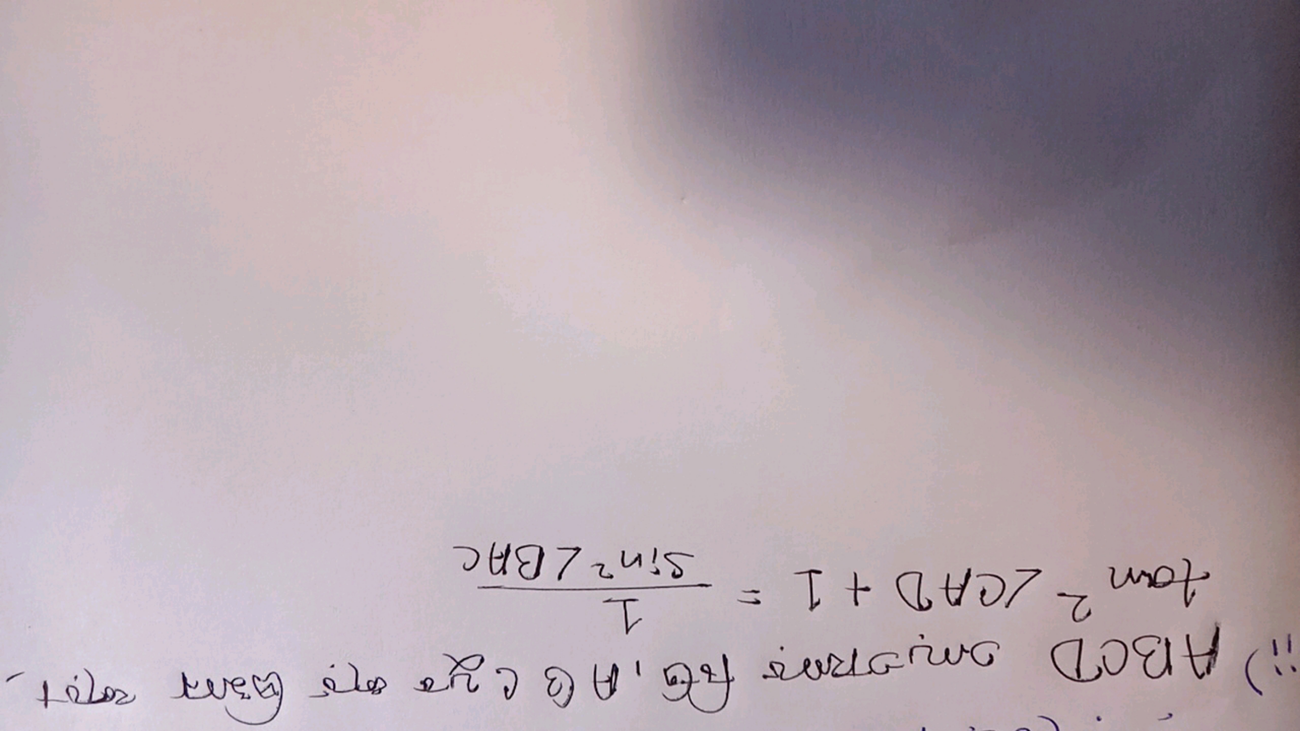  tan2∠CAD+1=sin2∠BAC1​