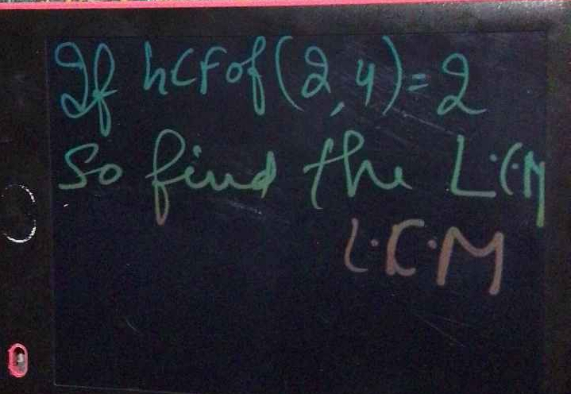 If hcof(2,4)=2 so find the L(M)