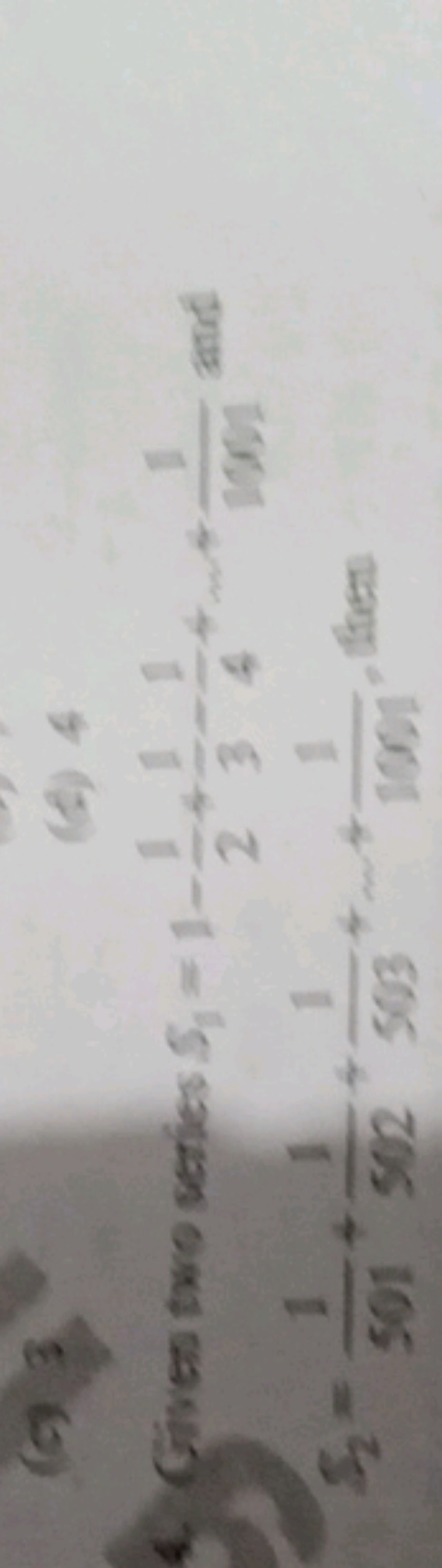 (d) 4
4. Civen two veries S1​=1−21​+31​−41​+⋯+10011​ and S2​=5011​+502