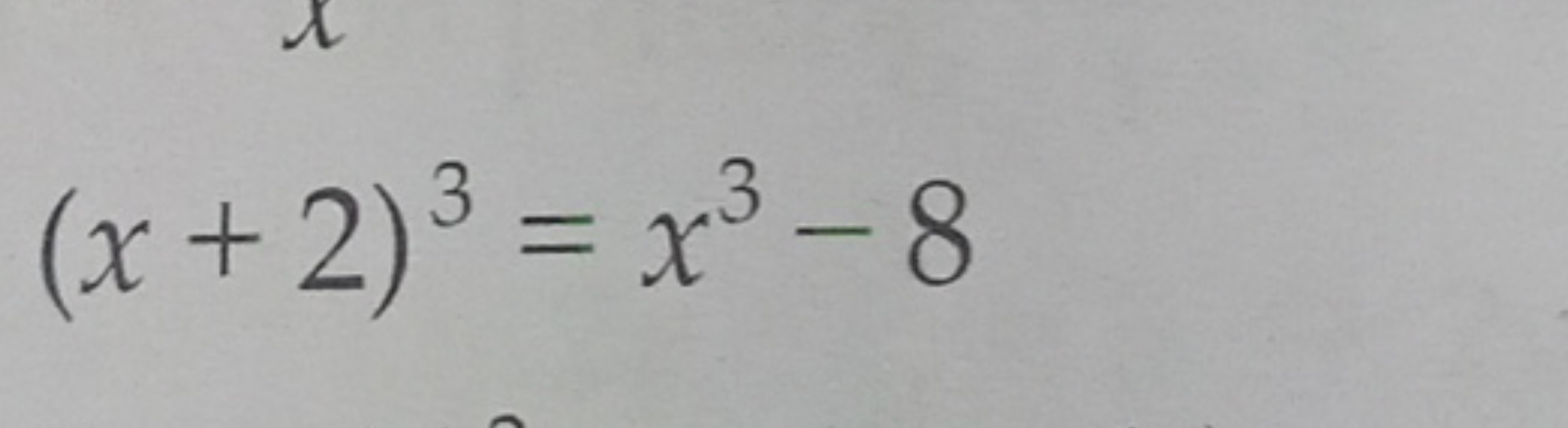 (x+2)3=x3−8