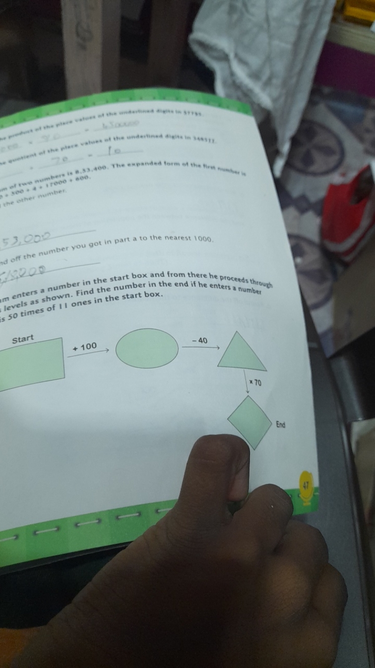 of twee numbers is 8,33.400. The expanded form of the firm Number io 0