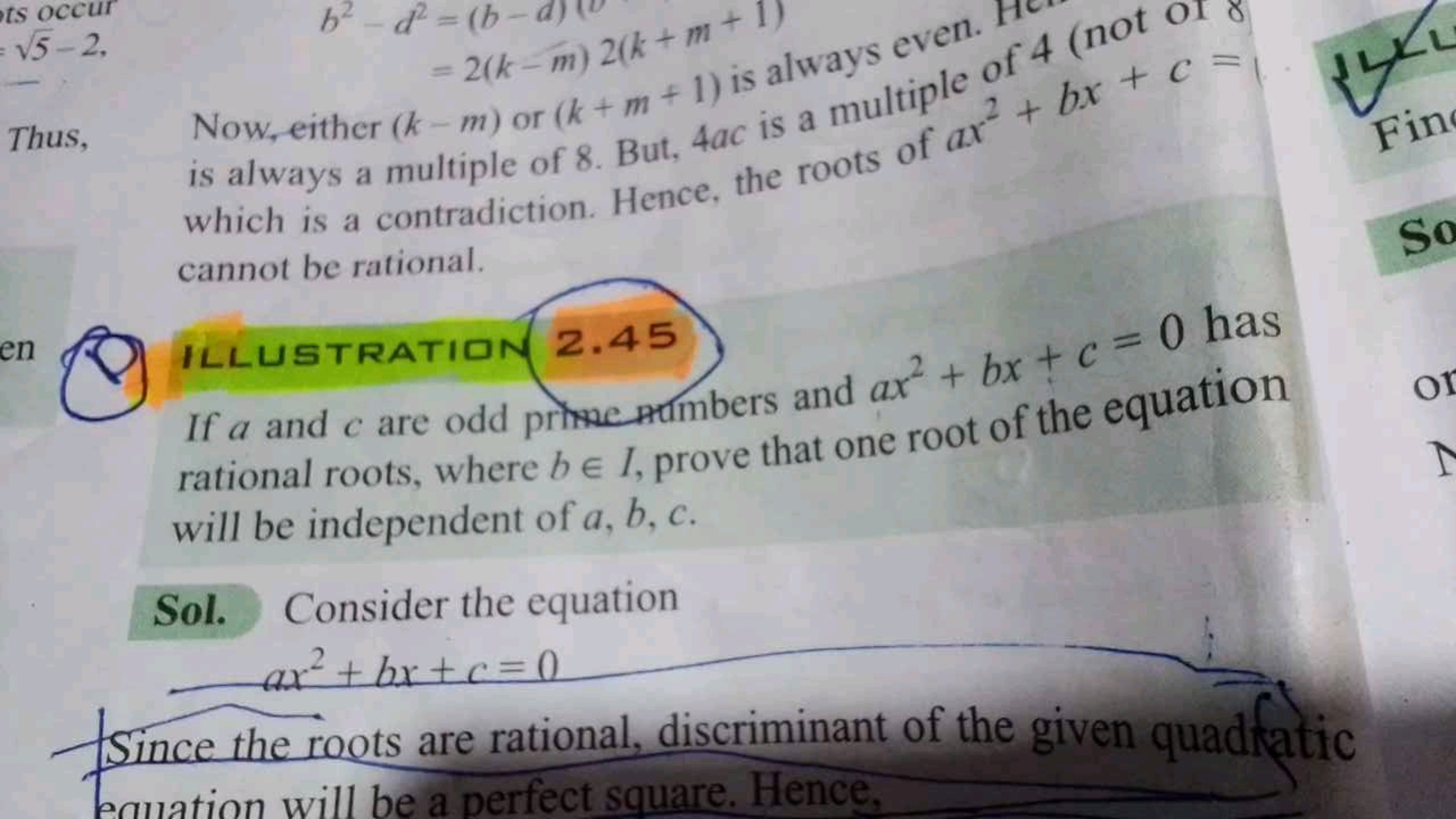 ts occur
b2−d2=(b−d)=2(k−m)2(k+m+1) ether (k−m) or (k+m+1) is always e