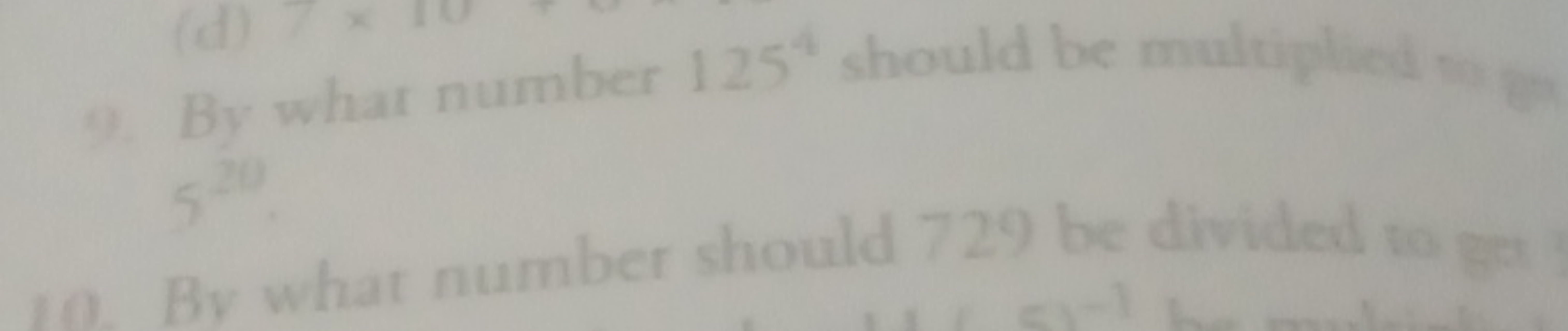 9. By whar number 1254 should be multiplied to 5