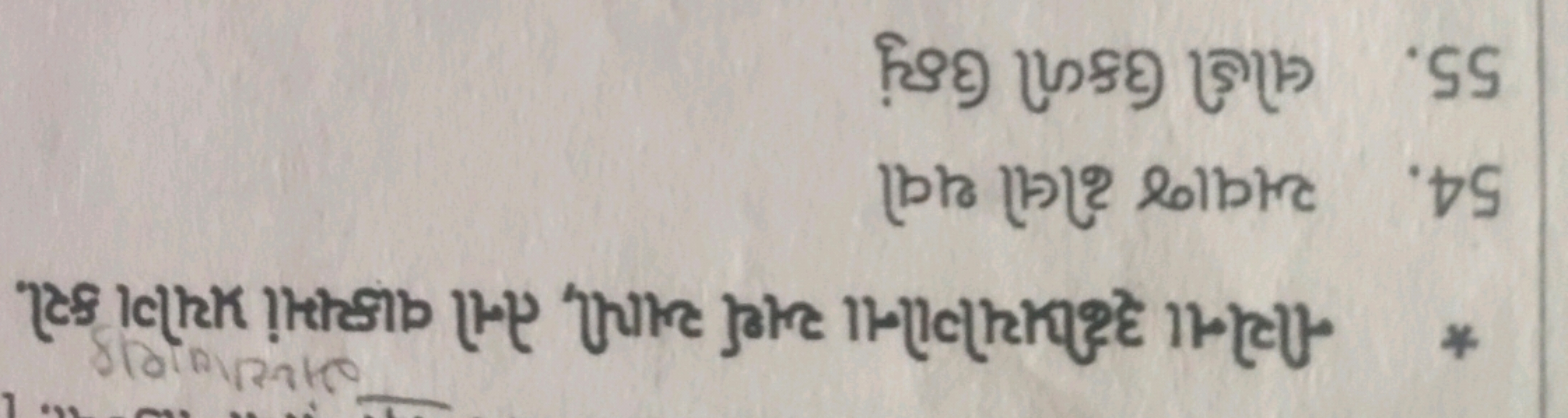 * નીચેના ૩ૂઢ્પ્રયોગોના અર્થ આપી, તનો વાક્યમાં પ્રયોગં કરો.
54. અવાજ ઢી