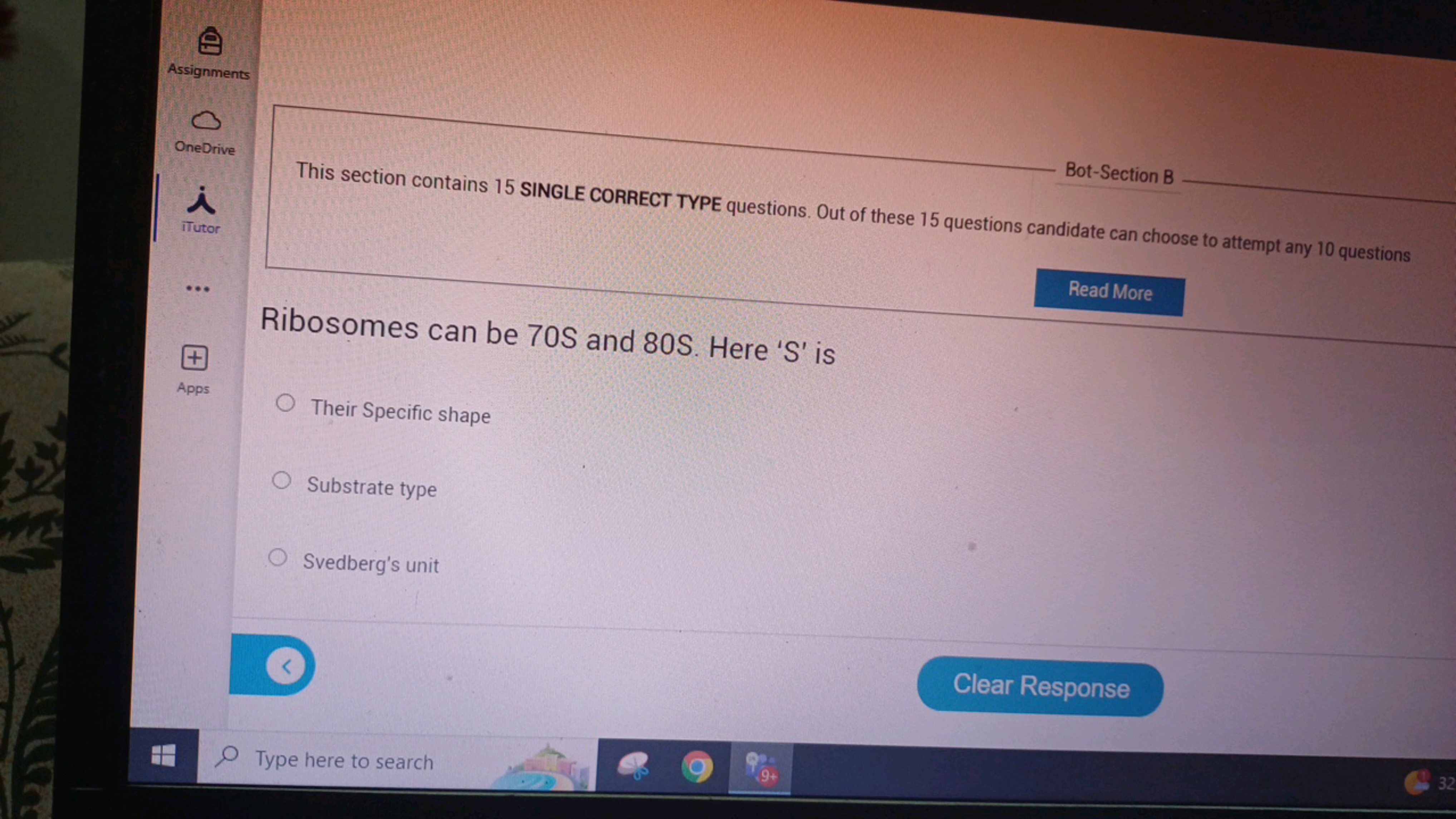 ID
Assignments
0
OneDrive
Bot-Section B
This section contains 15 SINGL