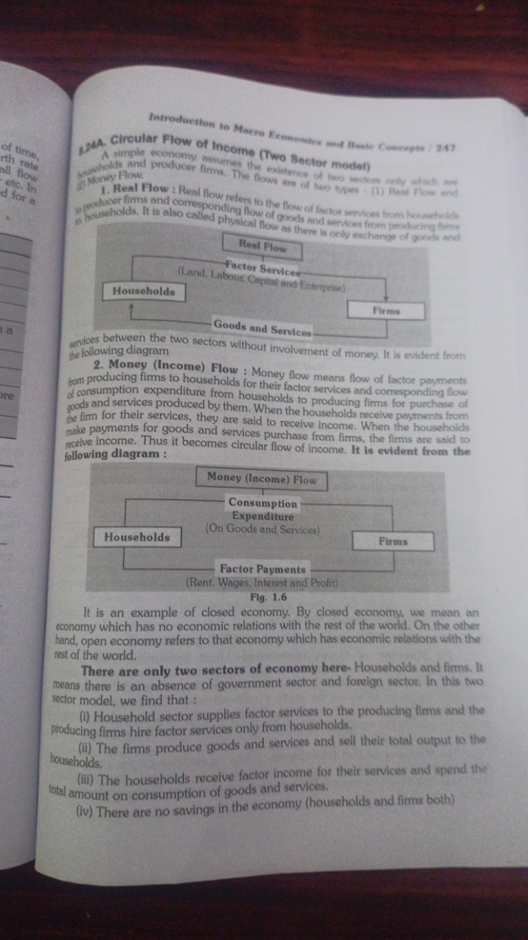 Introduction to Meero Economies and Beste Cenerpte 1247
(3.24A. Circul