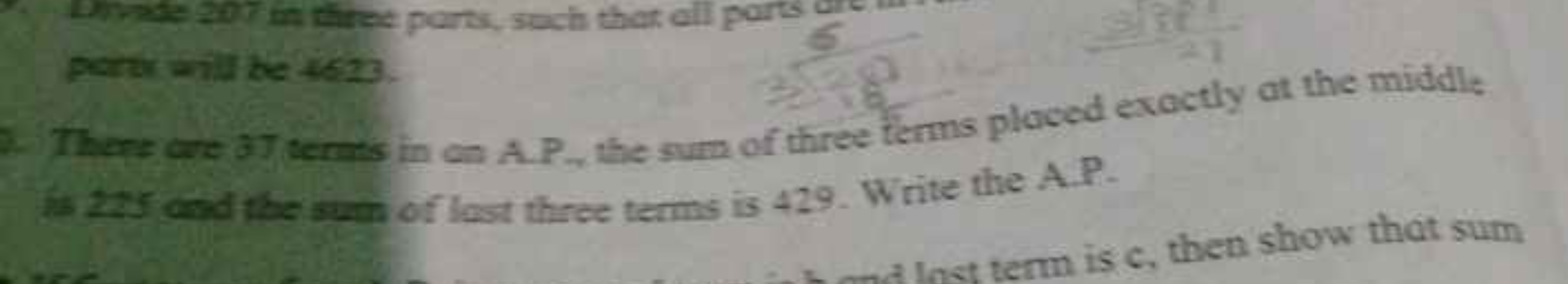 portur will ke 4623 .
W There cere 3i ternes in on A. P. the sum of th